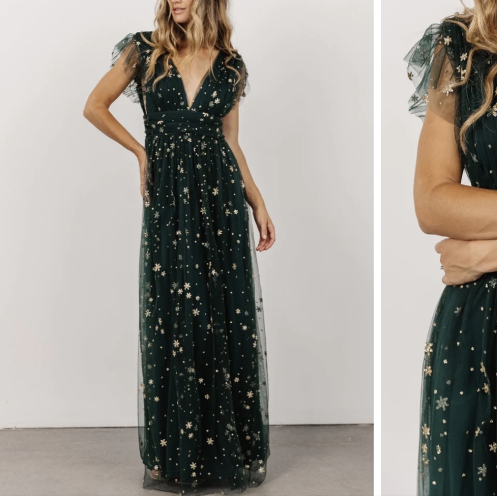 Baltic Born Nova Shimmer Maxi Dress